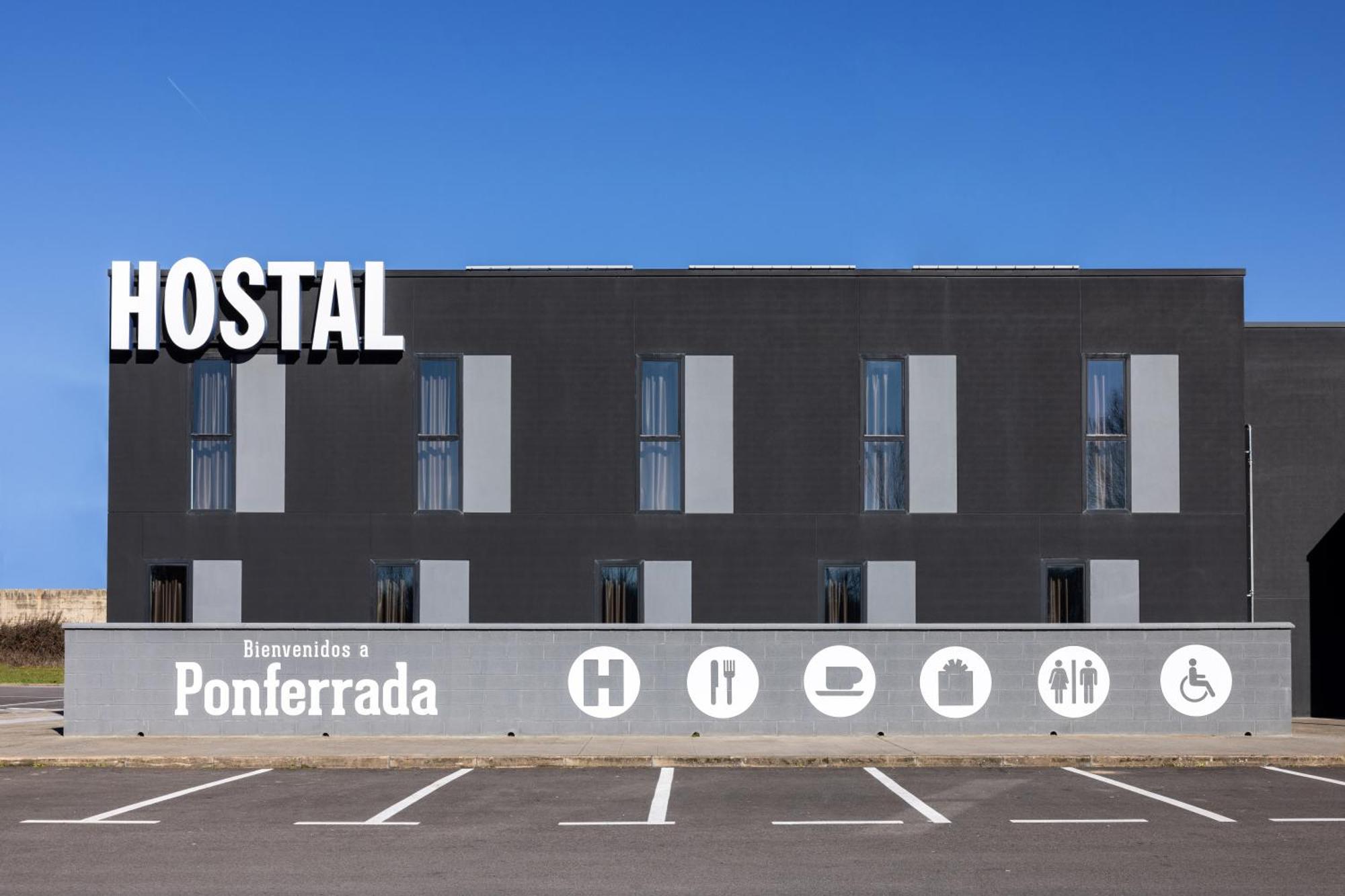 As Hoteles Ponferrada Columbrianos Dış mekan fotoğraf